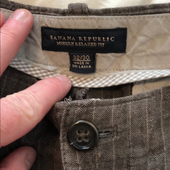 Banana Republic linen pant - Picture 1 of 4